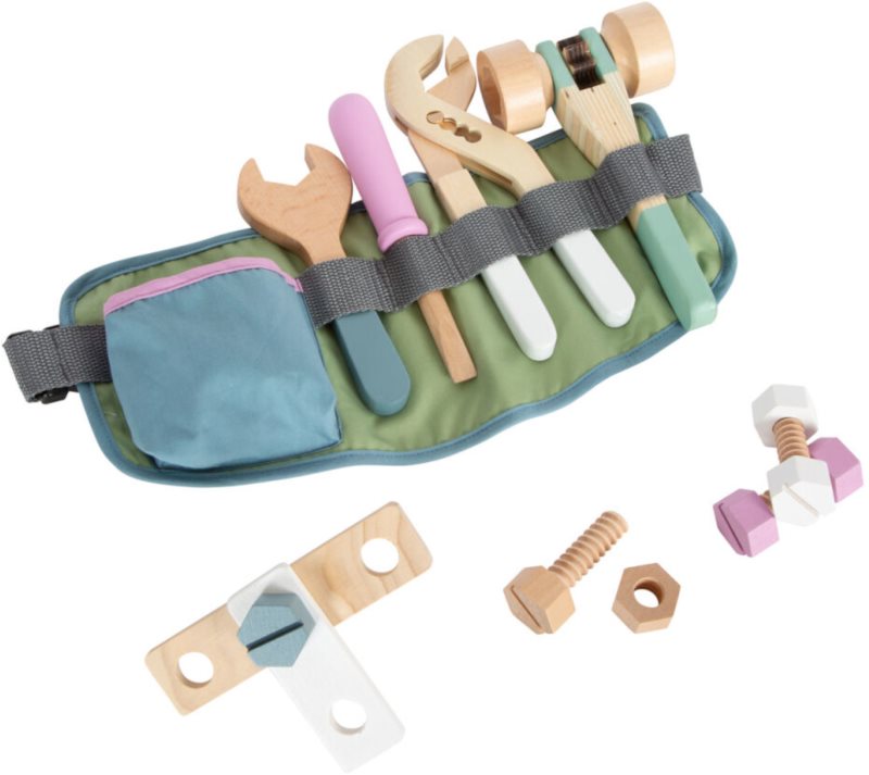 Small foot Nordic Tool Case set de jucării pentru copii 3 y+ 15 buc
