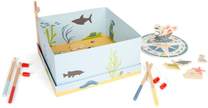 Small foot Magnetic Fishing Game 4 Friends joc pentru copii 1 buc