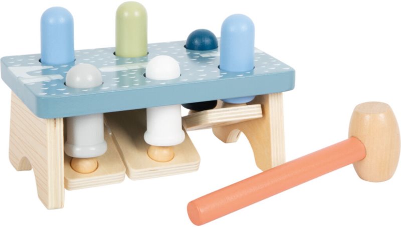 Small foot Hammerbank Arctic joc interactiv de lovit cu ciocanul 12 m+ 1 buc