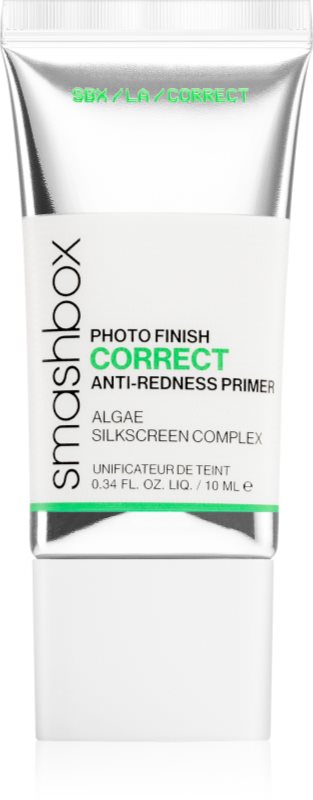 Smashbox Photo Finish Correct Anti Redness Primer bază de machiaj împotriva înroșirii 10 ml
