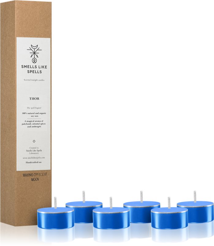 Smells Like Spells Norse Magic Thor lumânare (concentration/career) 6 buc