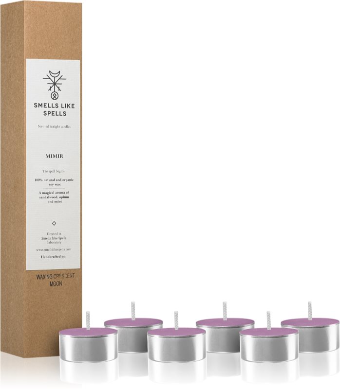 Smells Like Spells Norse Magic Mimir lumânare (relaxation/meditation) 6 buc