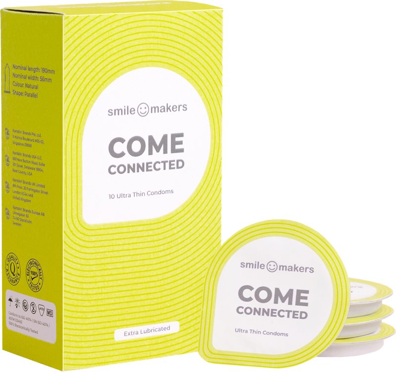 Smile Makers Come Connected prezervative 10 buc