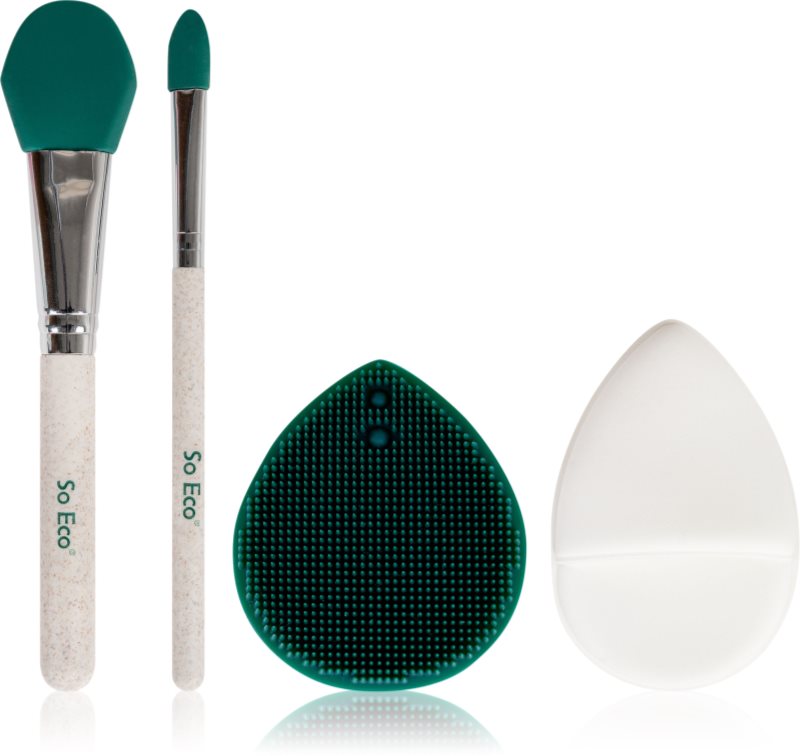 So Eco Complete Cleansing Face Mask Set set pentru îngrijirea tenului