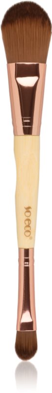So Eco Foundation & Concealer Duo pensulă pentru make-up și corector fata-verso 1 buc