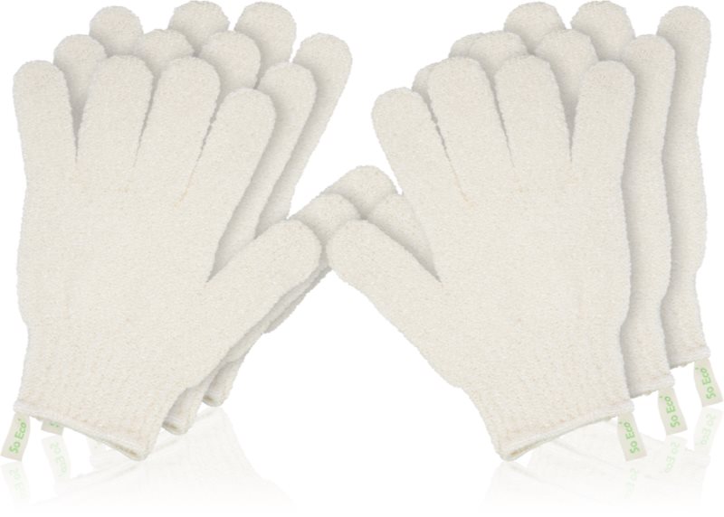 So Eco Exfoliating Gloves manusi peeling 3x2 buc