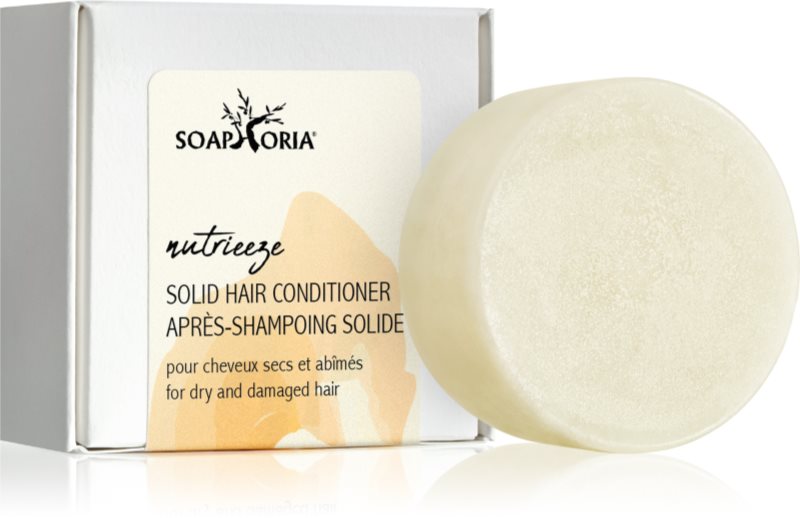 Soaphoria Nutrieeze Solid Hair Conditioner balsam solid pentru păr uscat și deteriorat 65 g