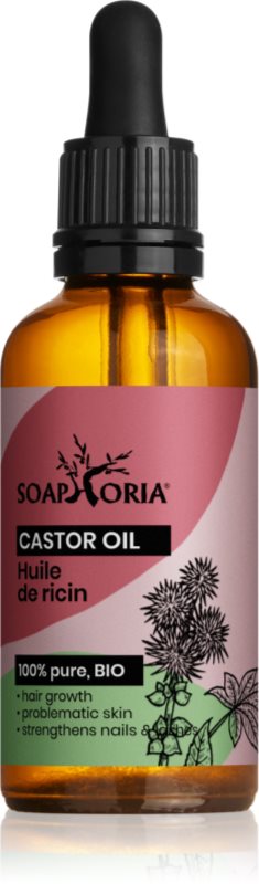 Soaphoria Organic Castor Oil ulei de ricin 50 ml