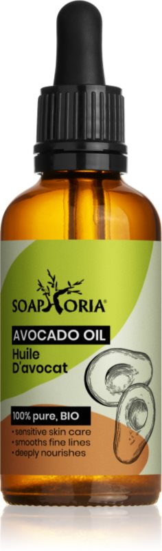 Soaphoria Organic Avocado Oil ulei de avocado 50 ml
