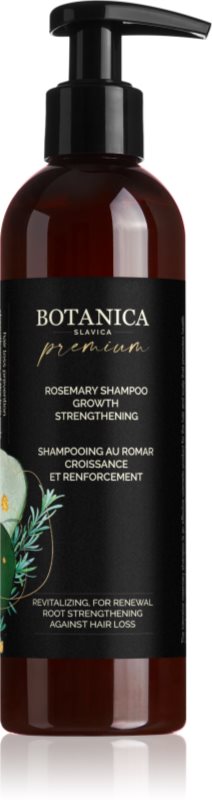 Soaphoria Botanica Slavica Rosemary Shampoo sampon intens pentru întărirea și creșterea părului 250 ml