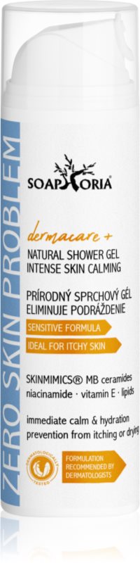 Soaphoria Dermacare+ Zero Problem gel de dus reconfortant pentru pielea sensibilă 200 ml