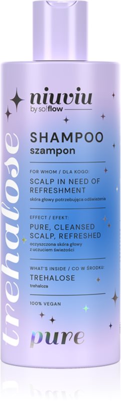 so!flow PURE Deeply Cleansing Hair Shampoo With Trehalose sampon pentru curatare pentru un scalp seboreic 300 ml