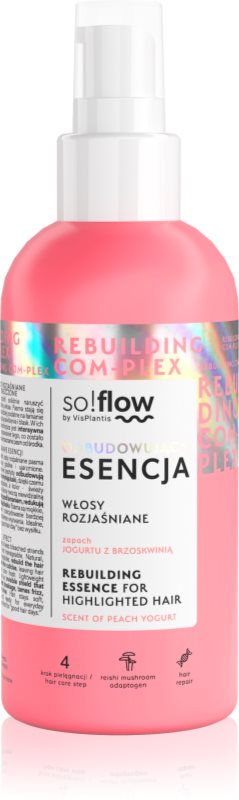 so!flow Rebuilding Com-Plex Essence For Highlighted Hair Esenta pentru par decolorat 150 ml