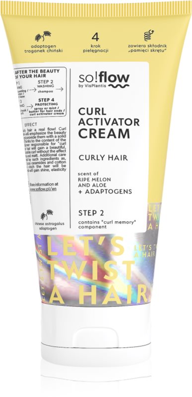so!flow Curly Hair Curl Activator activator par cret 150 ml