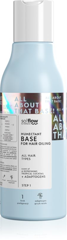 so!flow Humectant Base for Hair Oiling baza pentru machiaj pentru păr for Hair Oiling 150 ml