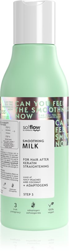 so!flow After Keratin Straightening Smoothing Milk lapte pentru păr 150 ml
