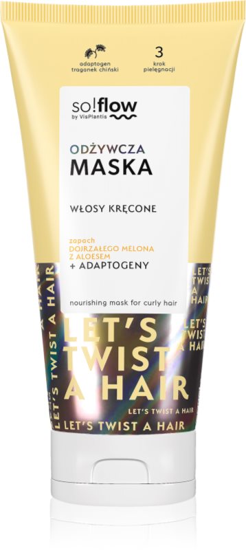 so!flow Curly Hair Nourishing Mask masca hranitoare pentru păr creț