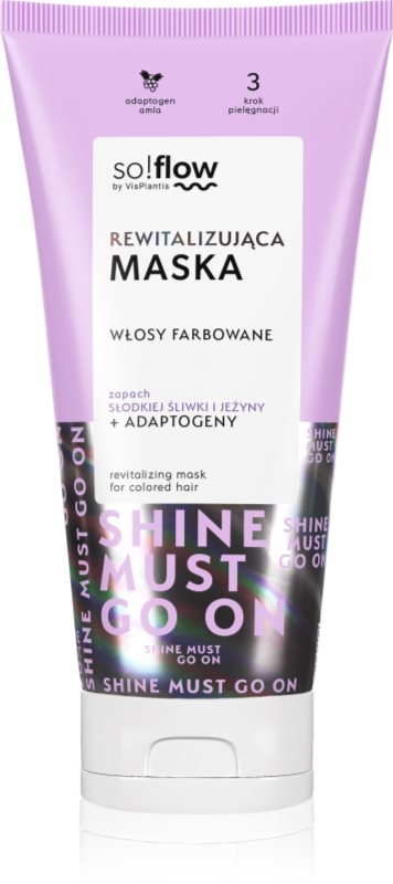 so!flow Coloured Hair Revitalizing Mask Masca revitalizanta intensivă pentru păr vopsit
