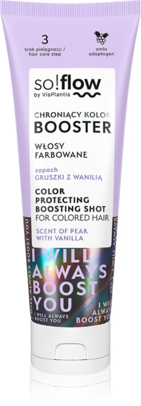 so!flow Coloured Hair Color Protecting Boosting ser pentru protecția culorii 75 ml
