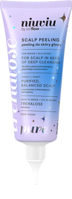 so!flow PURE Deeply Cleansing Scalp Peeling With Trehalose exfoliant pentru scalp 100 ml