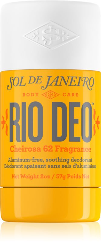 Sol de Janeiro Rio Deo Aluminium-Free Deodorant Cheirosa 62™ deodorant fără conținut săruri de aluminiu