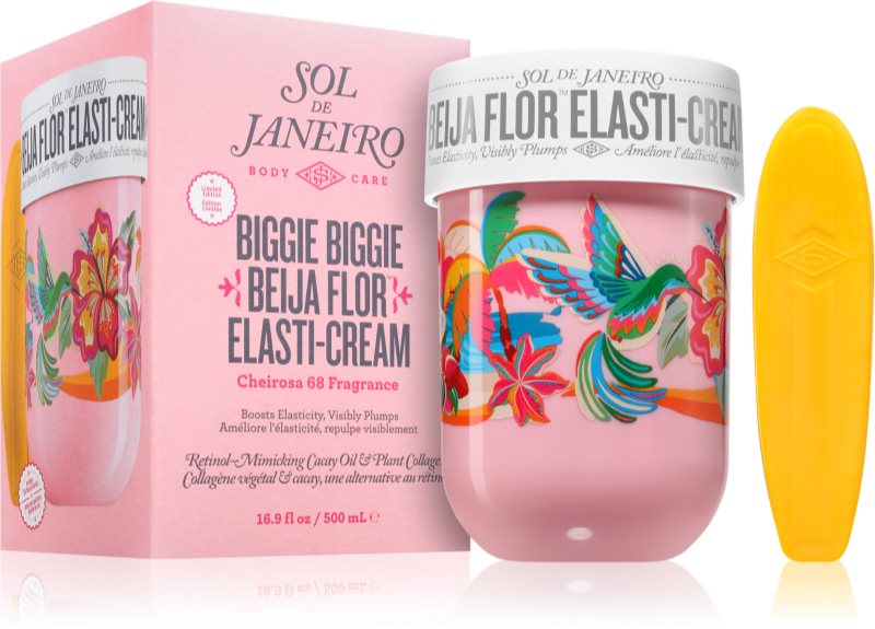 Sol de Janeiro Biggie Biggie Beija Flor crema de corp hidratanta mărește elasticitatea pielii 500 ml