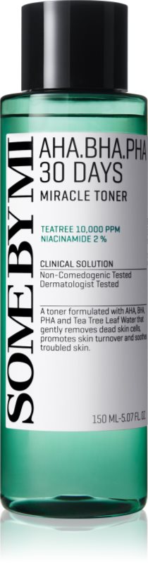 Some By Mi AHA∙BHA∙PHA 30 Days Miracle Toner lotiune calmanta si hidratanta