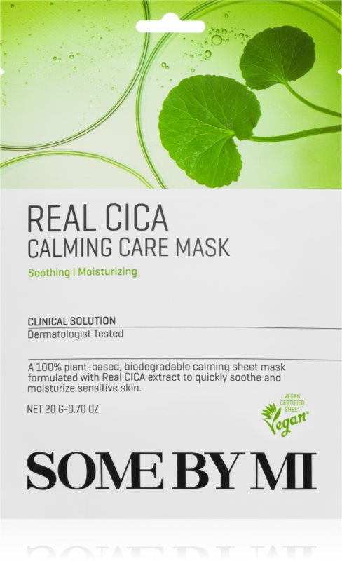 Some By Mi Clinical Solution Cica Calming Care Mask mască textilă calmantă pentru piele sensibilă 20 g