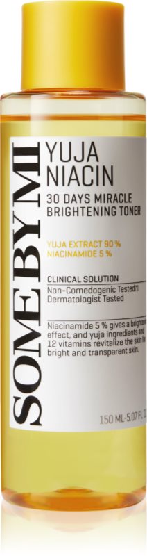 Some By Mi Yuja Niacin 30 Days Miracle Brightening Toner solutie tonica cu efect de iluminare 150 ml