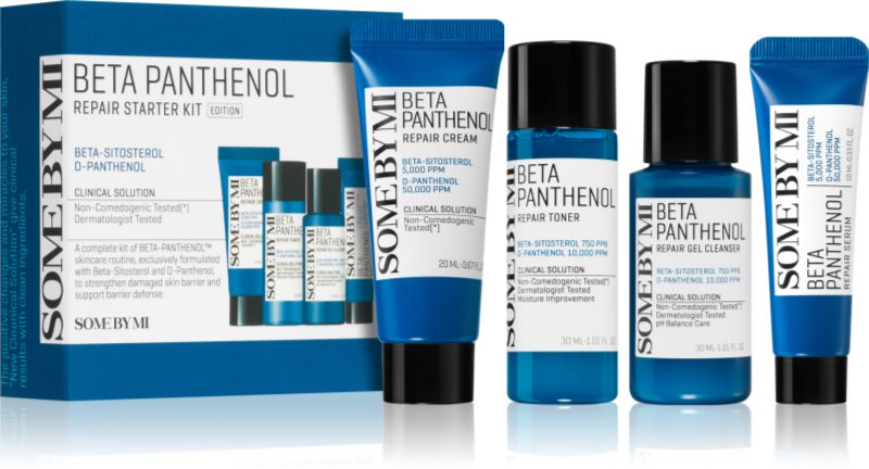 Some By Mi Beta Panthenol Repair Starter Kit set pentru a calma si intari pielea sensibila