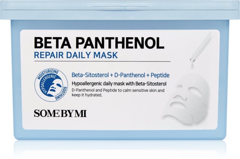 Some By Mi Beta Panthenol Repair Daily Mask mască textilă calmantă big pack 30 buc