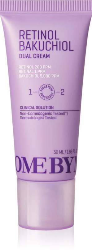Some By Mi Retinol Bakuchiol Dual Cream crema intensiva pentru pori dilatati si riduri 50 ml