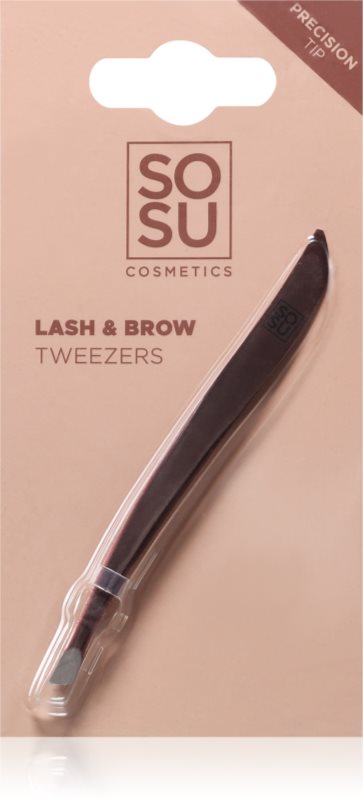 SOSU Cosmetics Lash and Brow Tweezers penseta pentru sprâncene 1 buc