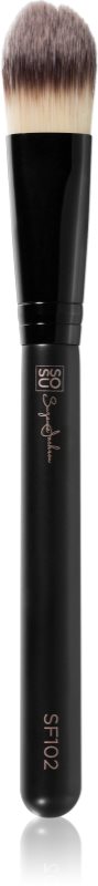 SOSU Cosmetics Brush Foundation pensula plata pentru machiaj Sf102 1 buc