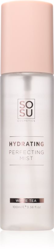 SOSU Cosmetics Hydrating Perfecting Mist bruma de corp hidratanta faciale culoare White Tea 100 ml