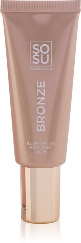 SOSU Cosmetics Bronze Drops crema bronzanta (iluminator) 20 ml