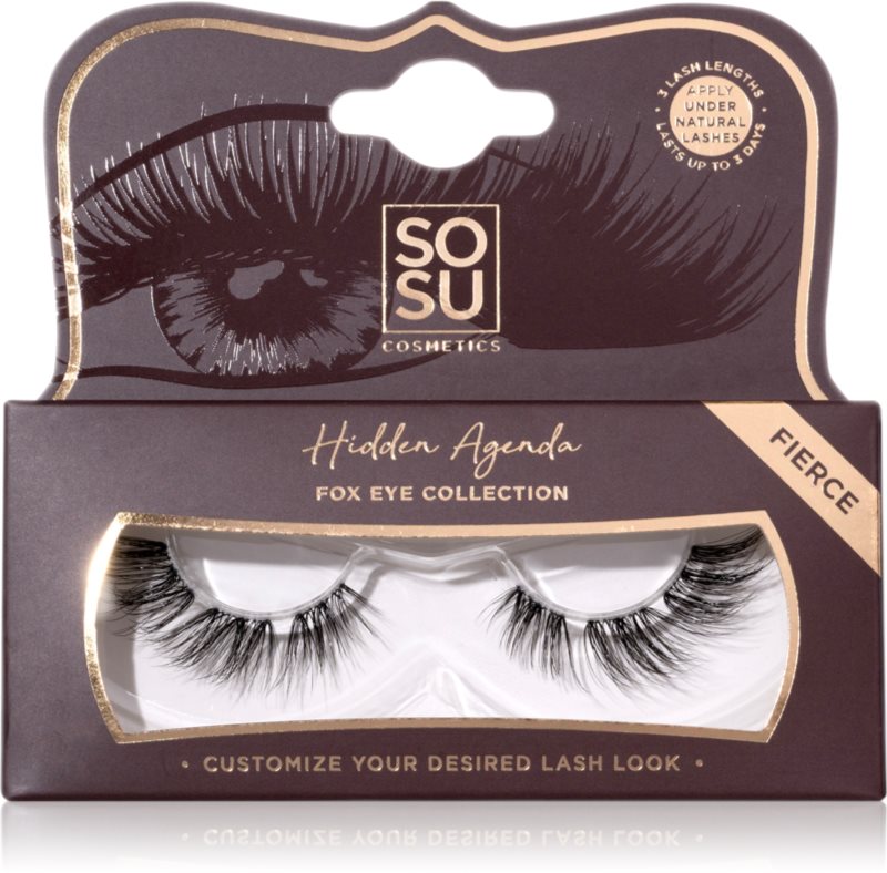 SOSU Cosmetics Hidden Agenda Fox Eye Collection gene false
