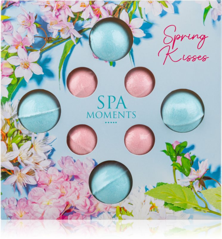 Spa Moments Spring Kisses Bombe efervescente de baie