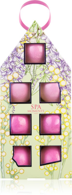 Spa Moments Sweet Pea Bombe efervescente de baie