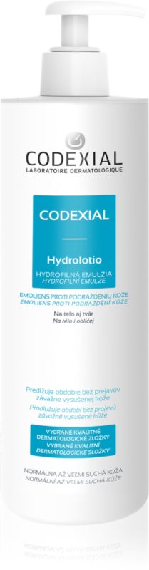 Spiridea Codexial Hydrolotio emulsie pentru piele foarte sensibila sau cu dermatita atopica pentru față și corp 400 ml