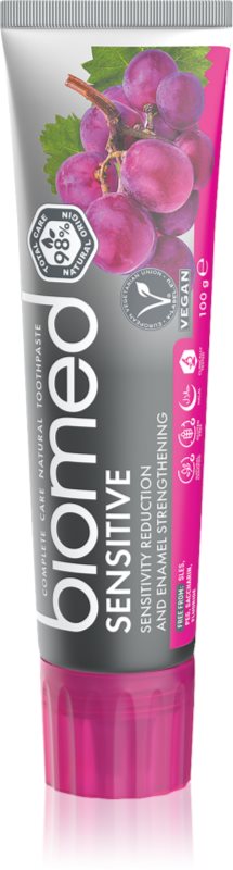 Biomed Sensitive Pastă de dinți bioactivă pentru reducerea sensibilității dinților și a gingiilor sănătoase 100 g