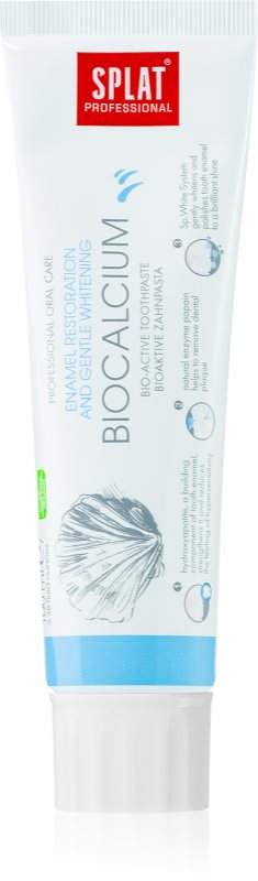 Splat Professional Biocalcium pasta de dinti bio-activa pentru refacerea smaltului si albirea sigura