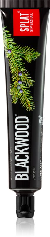 Splat Special Blackwood pasta de dinti pentru albire aroma Dark Mint 75 ml