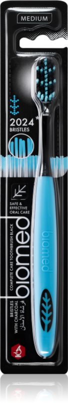 Biomed Complex Toothbrush perie de dinti cu cărbune activ Medium 1 buc