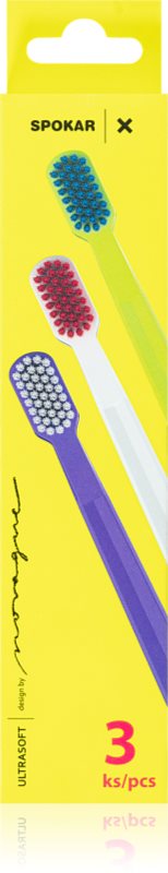 Spokar X 3429 Soft periuta de dintiSoft 3 buc