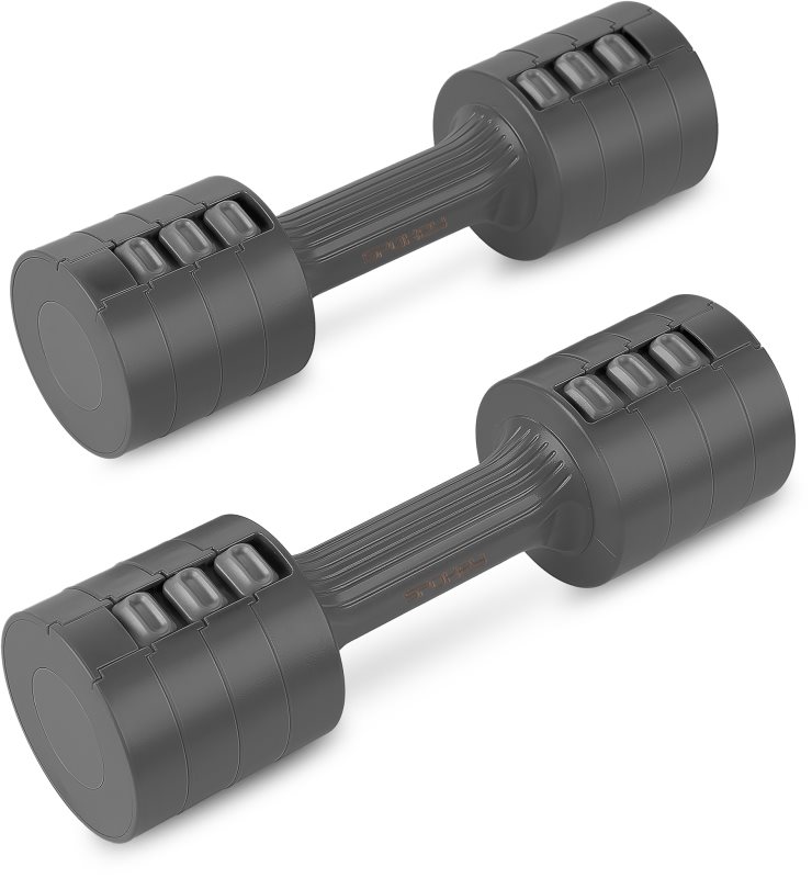 Spokey Multibell set de gantere reglabile 2x2.5 kg