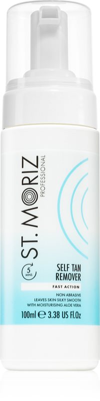 St. Moriz Self Tan Remover Fast Action spumă pentru eliminarea produselor auto-bronzante 100 ml