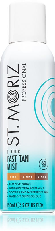 St. Moriz Fast Tan Mist uscare rapidă cu auto-bronzare 150 ml