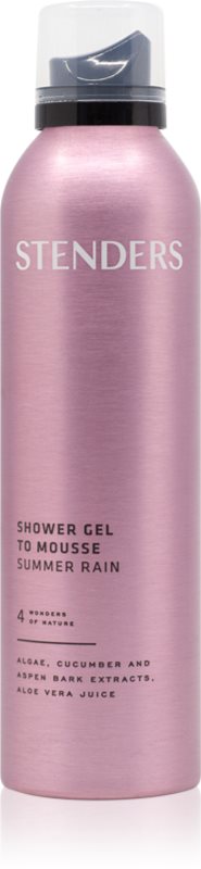 STENDERS Gel to Mousse Summer Rain spumă pentru duș cu textura de gel 200 ml