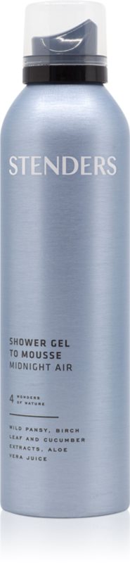 STENDERS Gel to Mousse Midnight Air spumă pentru duș cu textura de gel 200 ml